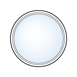 DaylightMax Geometric Window – Circle