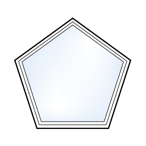 DaylightMax Geometric Window – Pentagon