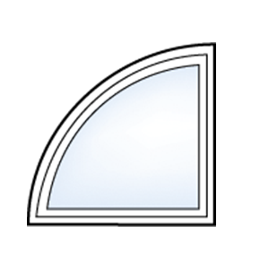 DaylightMax Geometric Window – Quarter - Round