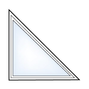 DaylightMax Geometric Window – Triangle
